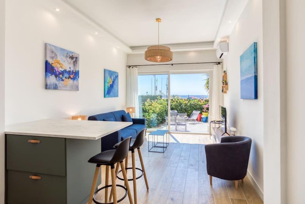 #43 Design Studio Terrace Ac Wifi Sea View 1Min Beach Nizza Exterior foto
