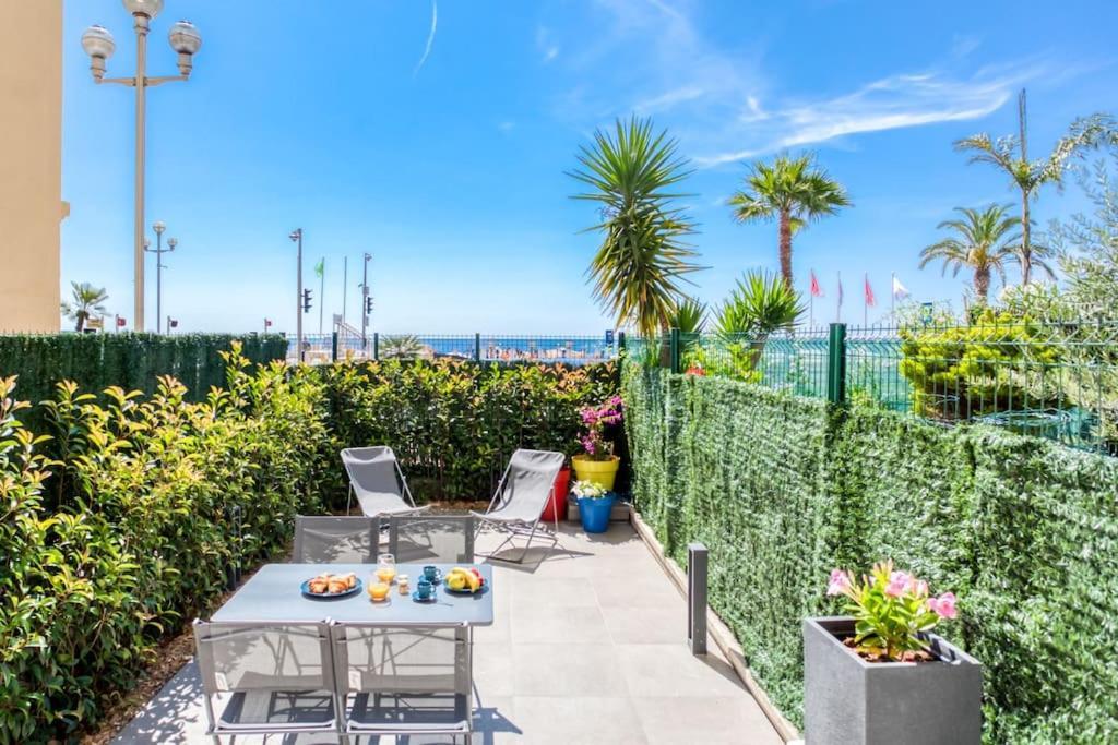 #43 Design Studio Terrace Ac Wifi Sea View 1Min Beach Nizza Exterior foto