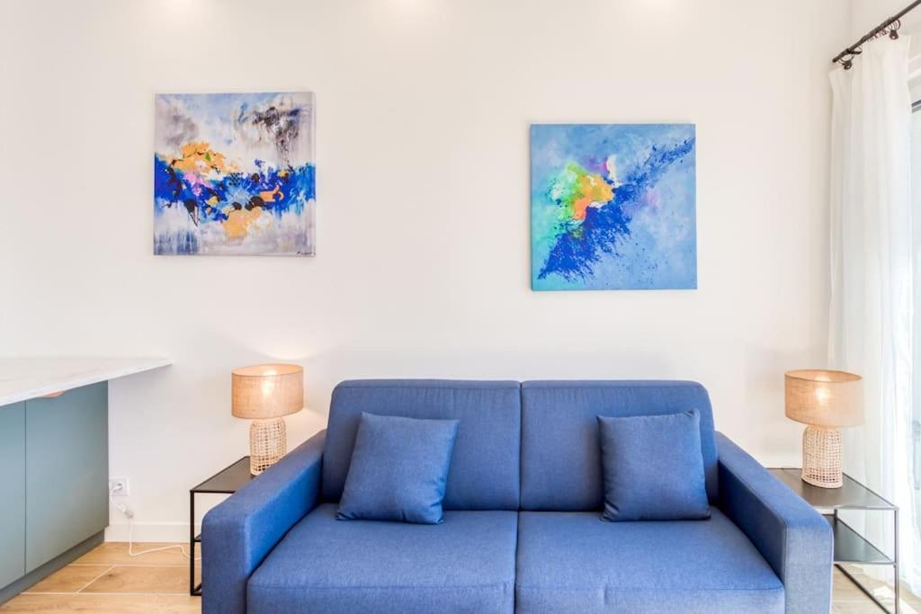 #43 Design Studio Terrace Ac Wifi Sea View 1Min Beach Nizza Exterior foto