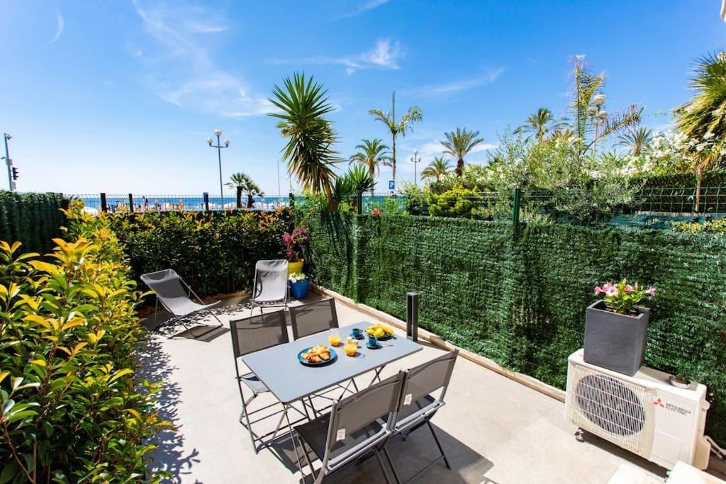 #43 Design Studio Terrace Ac Wifi Sea View 1Min Beach Nizza Exterior foto